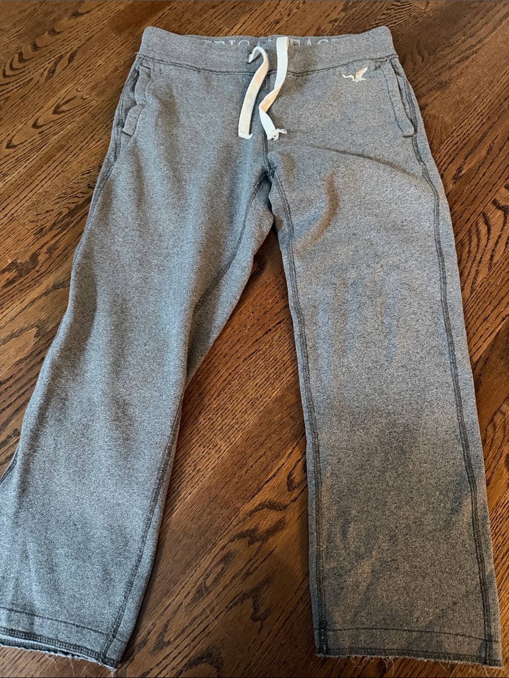 American Eagle Outfitters Gray men’s Sweat Joggers with Drawstring Sz small